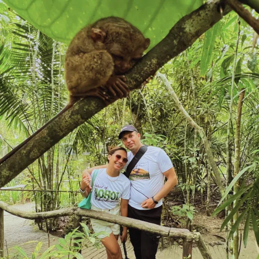 TravelToPH - Экскурсии / Туры - Шоколадные холмы - Квадроциклы - Заповедник долгопят (тарсиры) - Искусственный лес Билар - Экопарк экотуризма Лобок | VB-CHSATRBMLA-D1