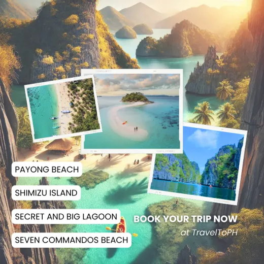 TravelToPH - Экскурсии / Туры - Тур А в Эль Нидо - Секретная Лагуна - Большая Лагуна - Остров Шимизу - Пляж Пайонг-Пайонг - Пляж 7 коммандо | LP-TAENSLBLSIPPBSCB-D1 TravelToPH - Экскурсии / Туры - Тур А в Эль Нидо - Секретная Лагуна - Большая Лагуна - Остров Шимизу - Пляж Пайонг-Пайонг - Пляж 7 коммандо | LP-TAENSLBLSIPPBSCB-D1