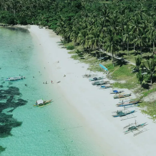 TravelToPH - Экскурсии / Туры - Тур по пляжам: Белый пляж Сантьяго - пляж Мангодлонг - пляж Бакхау | VC-BHRTSWBMBB-D1