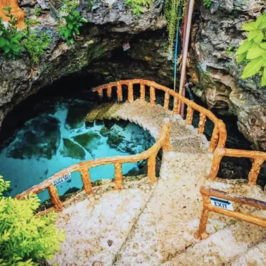 TravelToPH - Экскурсии / Туры - Экскурсия по острову Бантаян: город Санта-Фе - Церковь Святого Петра Апостола - пещера Огтонг - пляж Сандира | VB-LTABISFTSPAPOCSB-D1