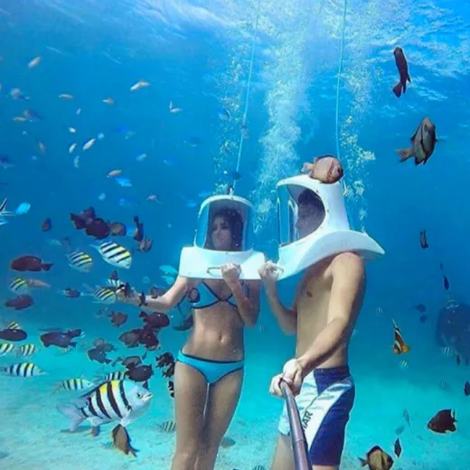 TravelToPH - Экскурсии / Туры - Дайвинг в шлеме на Боракай | VB-HDIB-D1