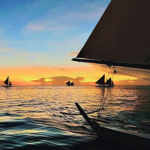 TravelToPH - Экскурсии / Туры - Катание на парусной лодке (Paraw) на Боракай | VB-PSB-D1