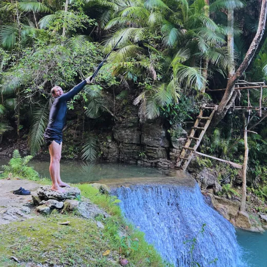TravelToPH - Экскурсии / Туры - Водопады Камбугахай - водопады Лагаан - приключение на реке Кабугсаян у водопадов Кабугсаян | VS-CFLFCRACF-D1