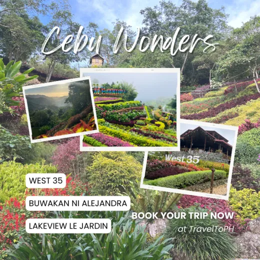 TravelToPH - Экскурсии / Туры - Вест 35 - Бувакан ни Алехандра - Лейквью Ле Жардин | VC-WBALLJ-D1