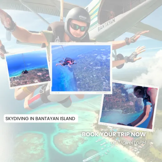TravelToPH - Экскурсии / Туры - Скайдайвинг на острове Бантаян | VB-SIBI-D1