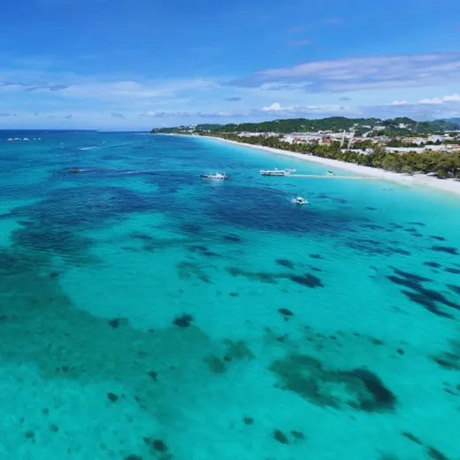 TravelToPH - Экскурсии / Туры - 15-минутный полет на вертолете вокруг Боркая: полет над пляжем Булабог - пляжем Пука - пляжем Динивид и Белым пляжем | VB-15MHFOBBPBDWB-D1