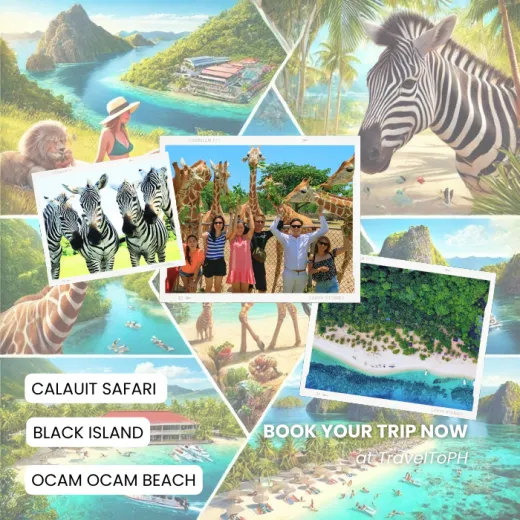 TravelToPH - Экскурсии / Туры - Сафари Калауит - Черный остров - пляж Окам Окам | LC-CSBIPBOB-D1