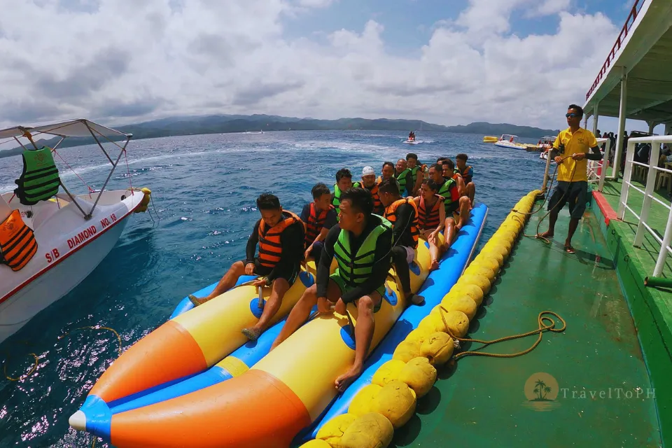 Катание на банане в Боракае | VB-BBRB Катание на банане в Боракае | VB-BBRB