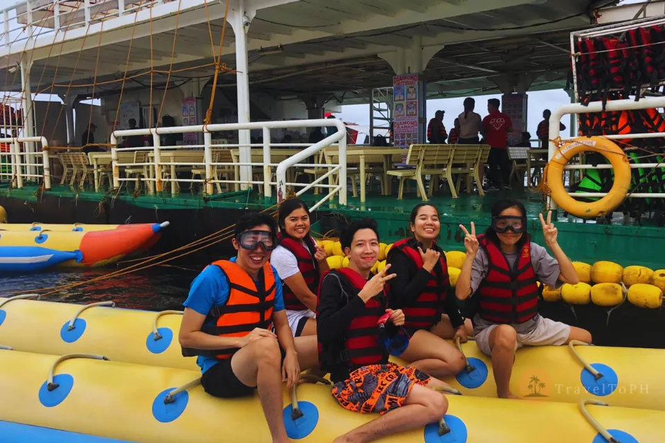 Катание на банане в Боракае | VB-BBRB Катание на банане в Боракае | VB-BBRB