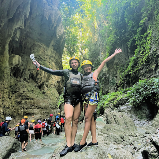 TravelToPH - Экскурсии / Туры - Снорклинг с Сардинами в Моалбоал - Каньонинг на Водопадах Кавасан | VC-SSMKFC-D1